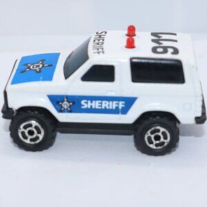 Majorette Sonic Flashers Sheriff SUV/Truck vintage 80s/90s diecast toy